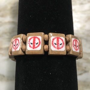 Deadpool jewelry bracelet